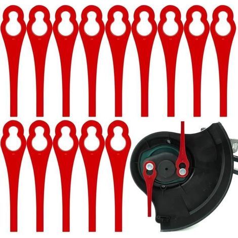 Plastic Replacement Blades - Einstein - BG-CT 18 Li - Red - 100 pieces