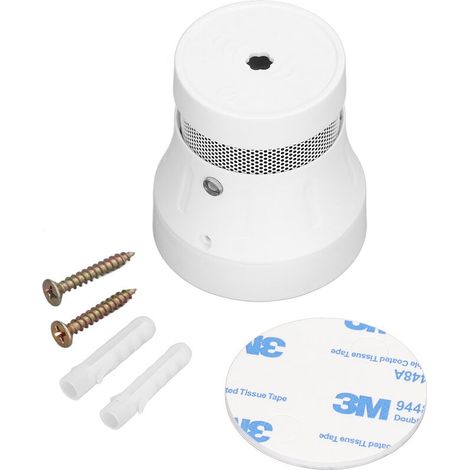 Détecteur d'incendie de fumée, Support WIFI pour application Tuya, avec alerte vocale et lumière LED, alarme de fumée intelligente pour la maison