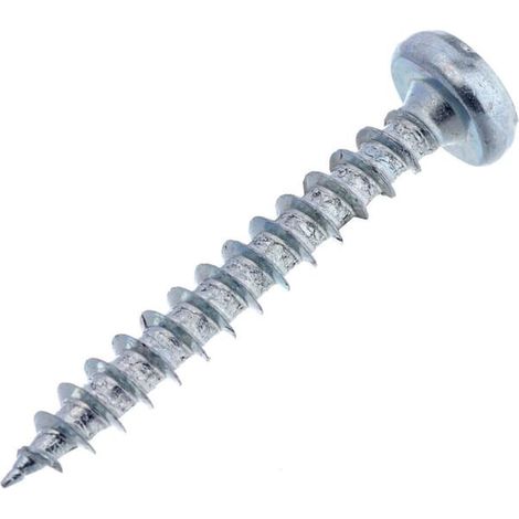 Tornillo madera 4x30 mm PZ2 cabeza abombada UNIVERSAL SPL430P200