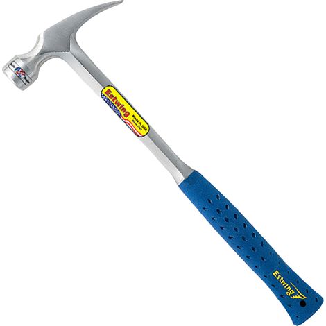 Estwing E3-22SMR Milled Face Straight Framing Hammer, 22oz/616g