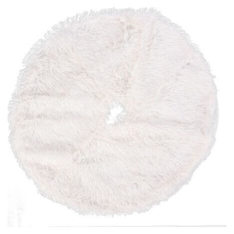 Jupe d'arbre de nol, tapis de sol, couverture de Base, tapis rond pour fête de nol, nouvel an, décoration de maison, 120CM (1/4)