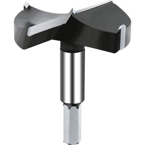 Foret à bois 75 mm, foret à bois en carbure de tungstène pour bois dur, foret à bois, foret à charnière, kit d'outils pour bois, contreplaqué, plastique (1/4)