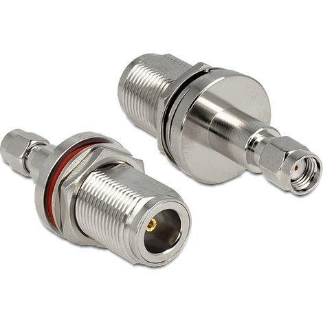 Delock adapter n jack  rp-sma plug bulkhead 50.00