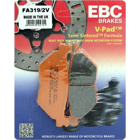 Pastillas de freno EBC FA319/2V (juego de 2) (1/2)