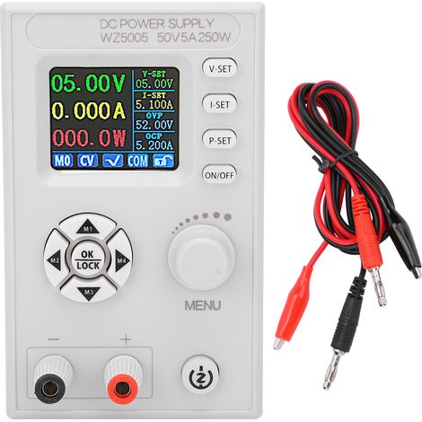 Alimentation à découpage réglable 6-55V - Affichage LCD numérique (WZ5005)