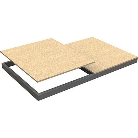 Estante Adicional SIMONRACK Ecoforte chipboard 1506 gris