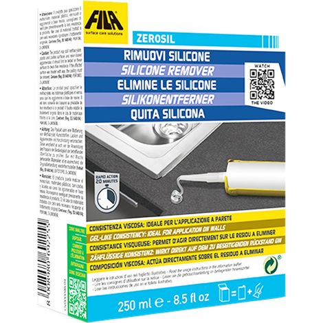 ZeroSil Fila Rimuovi Silicone Colla Resina su Marmo Pietra Ceramica