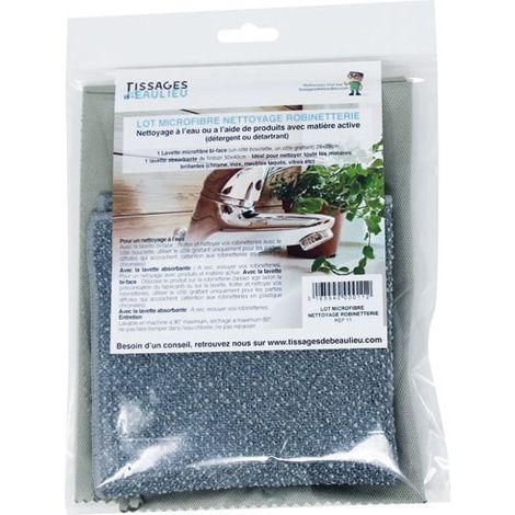 Mikrofaser-Serviette für Armaturen X2 - Tissages De Beaulieu