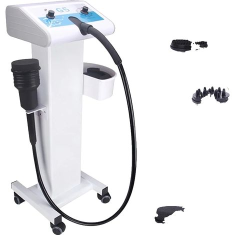 Appareil de massage corporel, vibration haute fréquence, cinq têtes de massage, Avec chariot