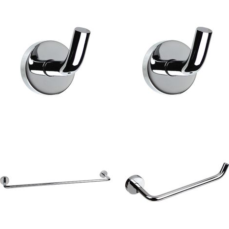 KOH-I-NOOR Tito set 4pz parete cromato codice prod: 74SET-KK (1/5)