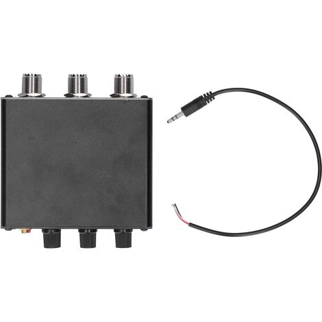 Eliminador de QRM de aleación de aluminio 3P XPhase, cancelador de señal ajustable con perilla, 130 MHz (1/5)
