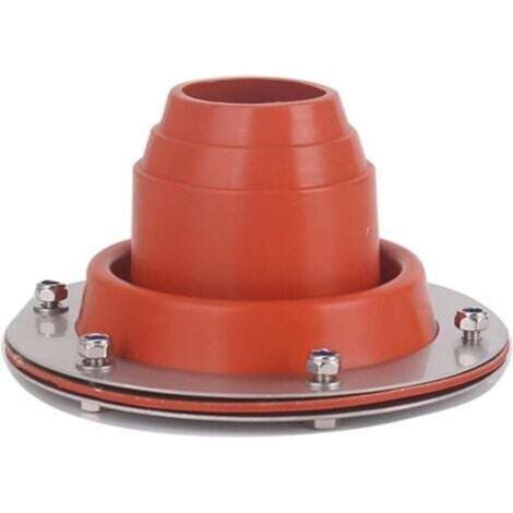 Joint de tuyau de cheminée en silicone 5.5 cm – Résistant aux UV et intempéries – Installation rapide pour poêles à bois en tente