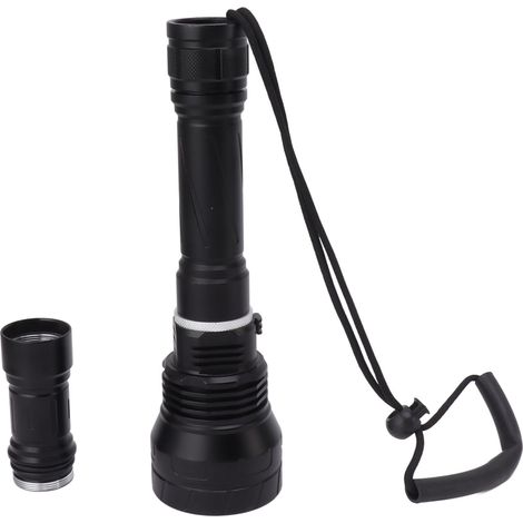 Lampe torche de plongée étanche IPX8, 100 000 lumens, professionnelle, étanche jusqu'à 100 mètres, pour sous-marin. (1/5)