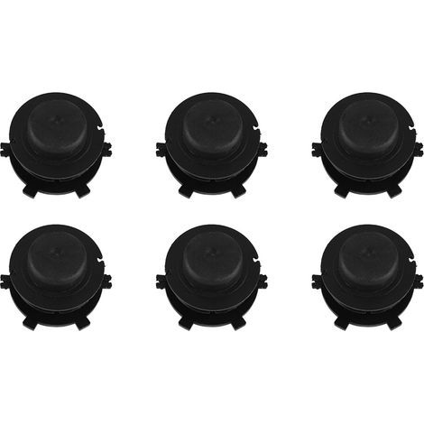 Capuchon de tête de coupe, couverture durable, ficelle de haute qualité, 6 bobines pour jardin agricole (1/5)