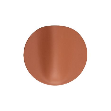 Sirio Lampada da parete in ceramica color Terracotta LED 8W 3000K IP40 diametro 24 cm design artigianale Made in Italy per illuminazione interni