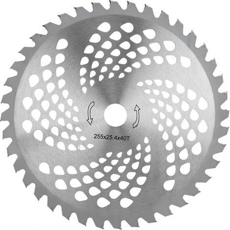 Accessori per tosaerba 40T Lame in lega per taglio erba Disco circolare in acciaio al manganese --Crezuo-Crezuo