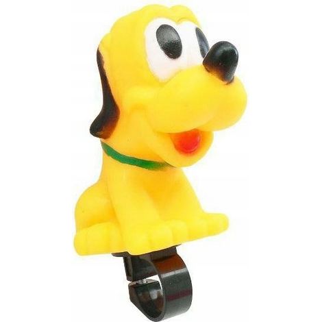 Timbre de bicicleta con silbato para niños Perro con soporte para bicicleta