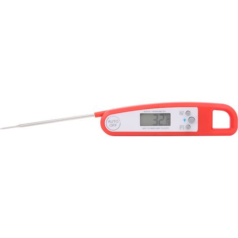 Wasserdichtes digitales Fleischthermometer mit Sofortanzeige für Grill und Küche (1/5)