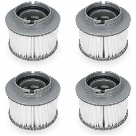 Ersatzfilter für MSPA FD2089, Kartuschenfilterpumpe für Warmwasserbereiter und Whirlpools, 4 Stück (1/5)