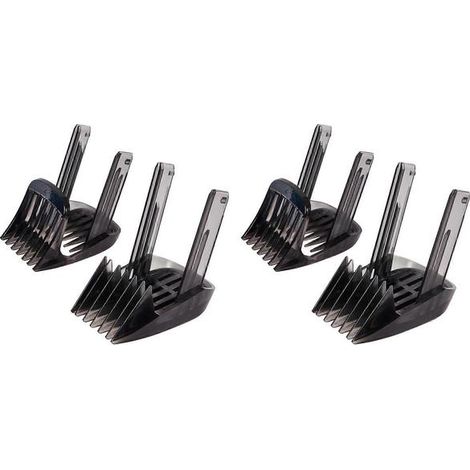Lot de 2 peignes de 1 à 7 mm et de 7 à 24 mm compatibles avec les tondeuses à cheveux Philips HC9450, HC9490, HC9452 et HC7460. (1/5)