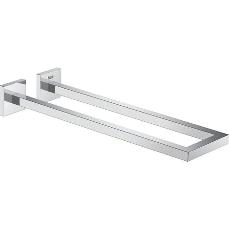 TOALLERO DOBLE HOTELS SQUARE 400MM CROMADO (1/2)