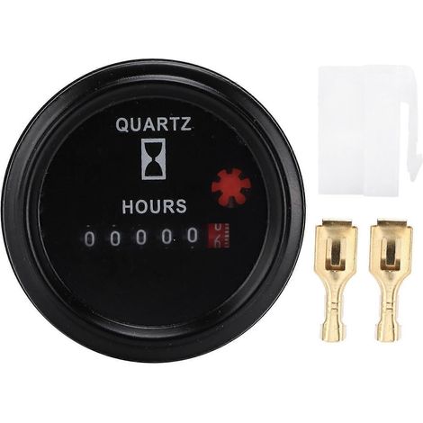 SH748 Antivibrations-Stundenzähler Quarz-Stundenzähler Messgerät für Motorräder und Automobile
