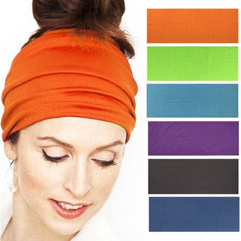 Lot de 6 tubes en spandex pour dreadlocks, élastiques extensibles unisexes à extrémités ouvertes. (1/5)