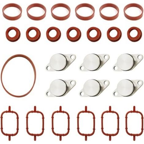 Ansaugkrümmer-Entfernungssatz 6 x 33 mm M57 M57N M57TU M57TUD20 11612245439 für E39 E60 E61 E46 E38 E53, Ansaugkrümmerdichtungen M457 (6x33) (1/5)