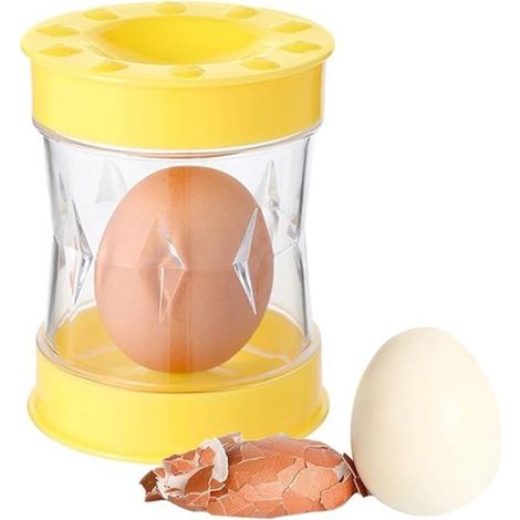 Abrehuevos,Máquina para pelar huevos cocidos,Abrecáscaras para huevos duros,Apto para abrir huevos y huevos de codorniz (1/5)