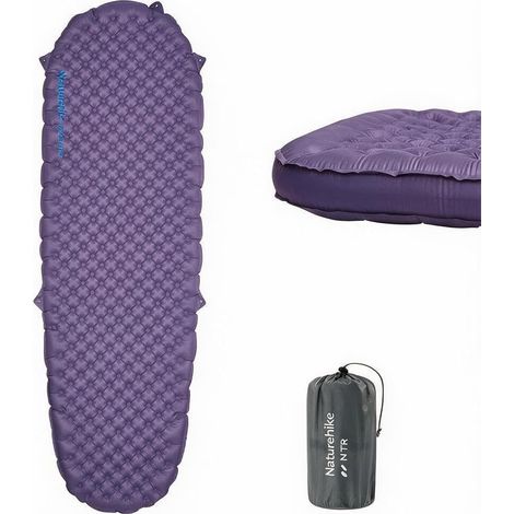 Matelas isolant de camping sans PFAS, ultra léger, valeur R 5,8 (1/5)