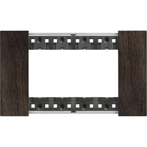 Bticino Living Now 4 Modules de couleur en bois de noyer KA4804LG