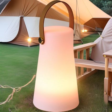 Retro Campinglampe, Außendekoration, stimmungsvolles Nachtlicht, Schreibtischlampe, Schnellladefunktion mit Typ C Anschluss, multifunktionale tra (1/3)