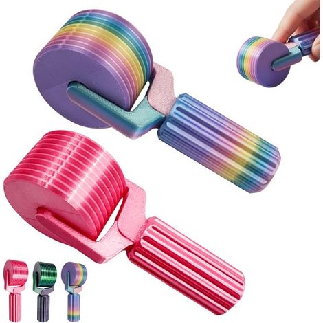 Lot de 2 rouleaux pour peinture diamant - Rouleau pour art diamant - Accessoire de peinture diamant - Détachable - Portable - Fournitures de dessin et de loisirs créatifs - Outils artistiques - Couleu (1/5)