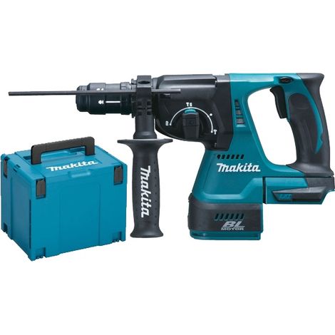 Makita – Marteau perforateur burineur 18V DHR243ZJ – SDS plus – Moteur sans charbon – Coffret MAKPAC3 – Pour béton armé