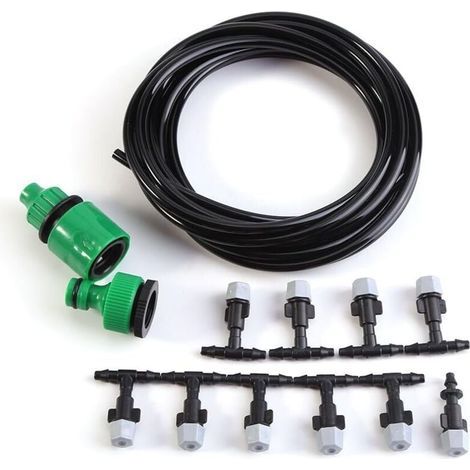 Kit tubo irrigatore con ugello per serra, giardino e patio (5 m) (1/5)