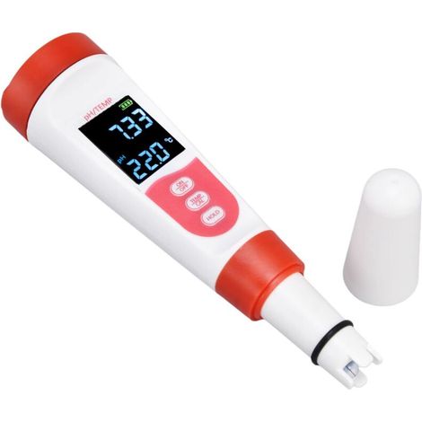 Water quality meter, pH tester, robust ABS material, LCD display for accurate measurement, widely applicable in agriculture, industry, and medicine.