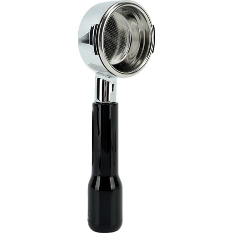 Filtre de café 58 mm E61, porte-filtre sans fond à une seule couche, manche en plastique noir pour usage domestique et caféterie. (1/5)