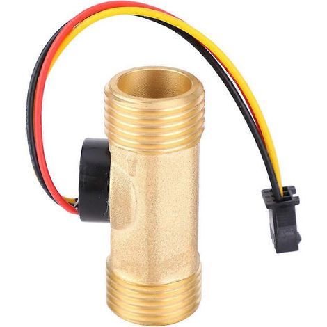 Débitmètre à effet Hall G1/2" Filetage mâle 1 à 30 l/min (1/3)
