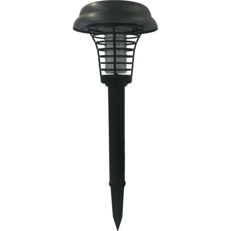 Destructeur d'insectes solaire pour extérieur – Répulsif à insectes LED avec panneau solaire – Adapté aux jardins, terrasses ou balcons – Grand format (1/3)