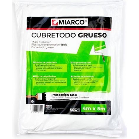 Plastikoverall 4x5m dick Miarco (1/2)