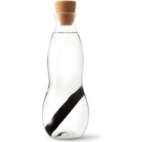 Carafe en verre et filtre charbon