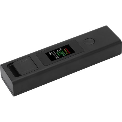 Testeur d'alcoolémie portable haute précision avec écran LCD, éthylotest rechargeable (1/5)