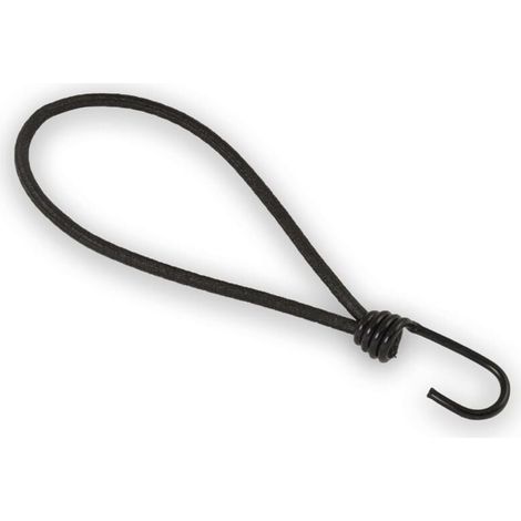 25 pièces élastique avec crochet 20cm tendeur extenseur bâche avec boucle crochet spirale 200mm Ø 6mm boucle expanseur noir-LIAIKI (1/4)
