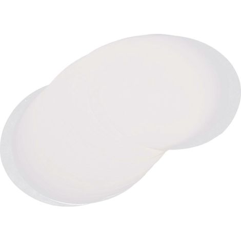50 feuilles de papier à hamburger antiadhésif, idéal pour la presse à hamburger, le grill, les steaks, les gâteaux et le four. Accessoires de cuisine et de restaurant. Blanc. (1/5)