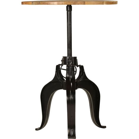 Maison Exclusive - Tavolo da Bar in Legno Massello di Mango 75x(76-110) cm