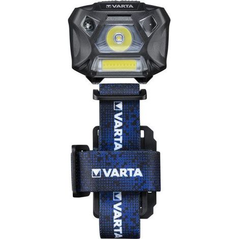 Varta WORK FLEX MOTION SENSOR H20 Nero Blu Torcia a fascia LED