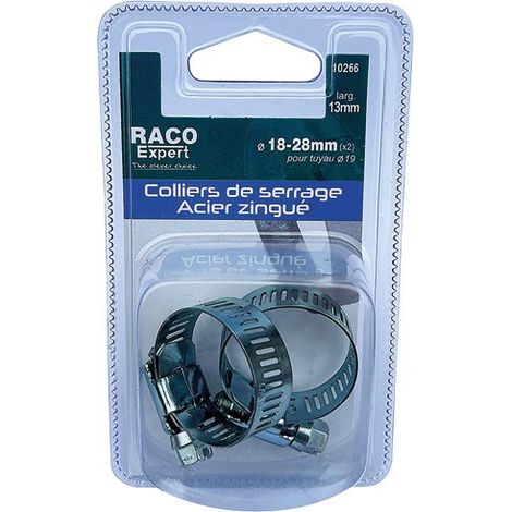 Collari in acciaio 14mm 18-28mm X2 Sc - Raco Expert