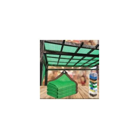 Filet D'ombrage Extérieur, Filet Ombrage Protection Piscin et Filet Anti Chaleur, Filet Brise Vue Balcon Toile Ombrage Rectangulaire en HDPE 3x5m Voile D'ombrage pour Patiov Pare Soleil Terrasse- Crez (1/4)