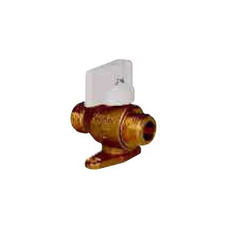 Gurtner – Robinet gaz mâle G1/2" 15x21 DM – Pression 21 à 37 mbar – Débit 1,6 m³/h – Norme NF E 29-140 – Pour installations gaz domestiques