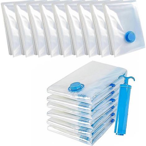 Sacs de compression sous vide, sacs de rangement, organisateurs de couettes de voyage sous vide et sacs de rangement (1/5)